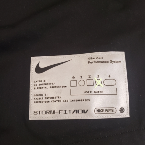 Mens Nike Black Active Jacket Size Medium - Picture 4 of 6